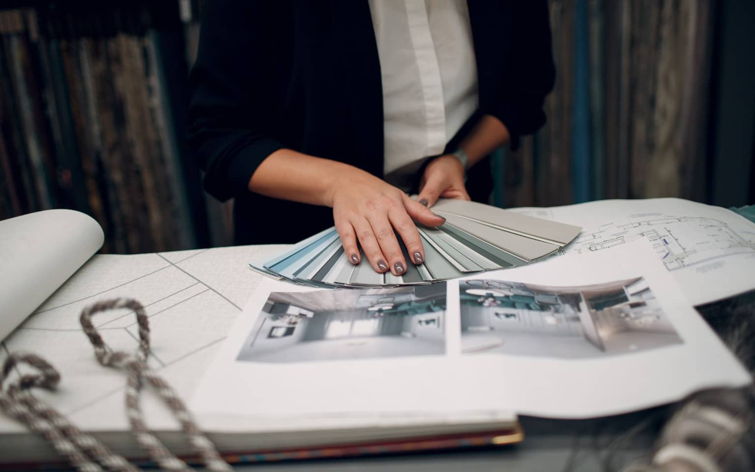 Illustration - Site web pour décorateur d'intérieur
